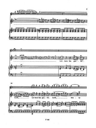 Lo! Here the gentle lark - Henry Bishop Sir - Partition
